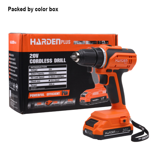 Аккумуляторная дрель-шуруповёрт 20V Harden Pro Арт.758220